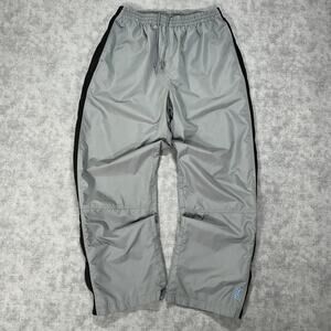 VTG Y2K Fila streetwear athletic ankle snaps warm up track pants baggy mens L